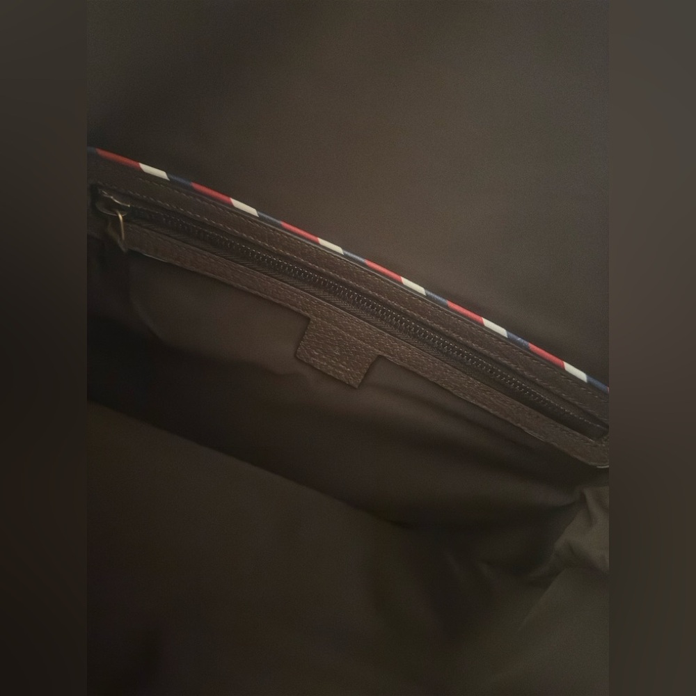 GUCCI Soft GG Supreme Monogram Courrier Drawstring Backpack - Picture 3 of 8